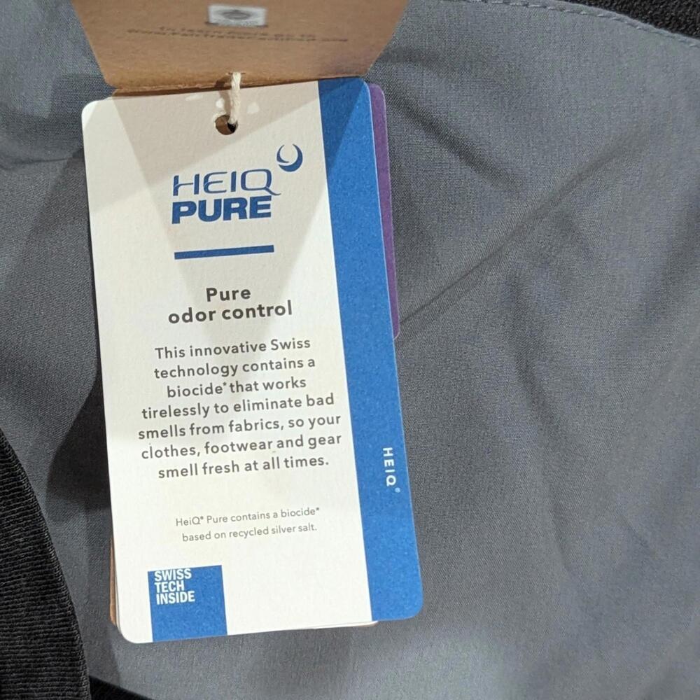 Patagonia Nine Trails Running Shorts 8" Forge Gray Men’s XL NWT Zip Pockets - Picture 6 of 7